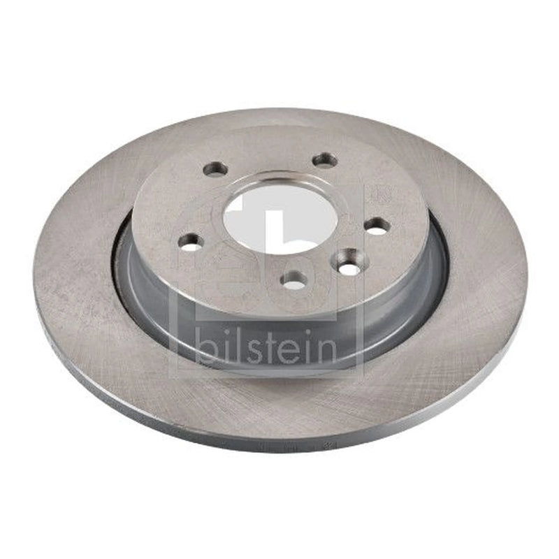 Febi 2 x Solid Rear Brake Discs 105714-x2