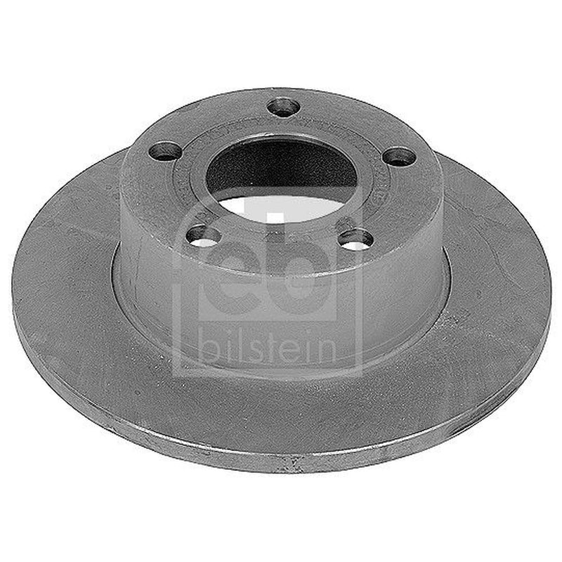 Febi 2 x Solid Rear Brake Discs 09076-x2
