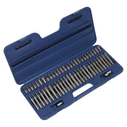 Sealey Security TRX-Star*/Hex/Ribe/Spline Bit Set 56pc 3/8" & 1/2"Sq Drive Sealey  - Town Parts
