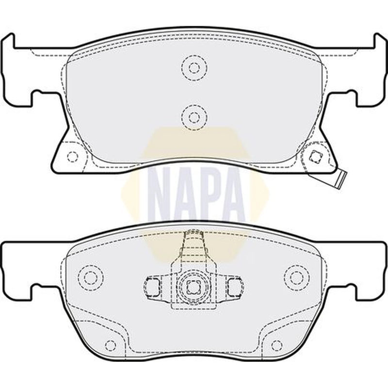 NAPA Front Brake Pad Set NBP1158