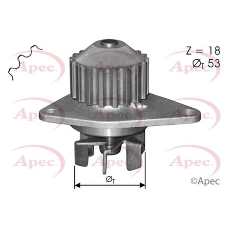 Apec Engine Cooling Water Pump AWP1133