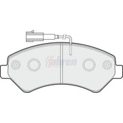 Fahren Front Brake Pad Set fits Citroën Relay III 2006-2023 2.0 2.2 3.0