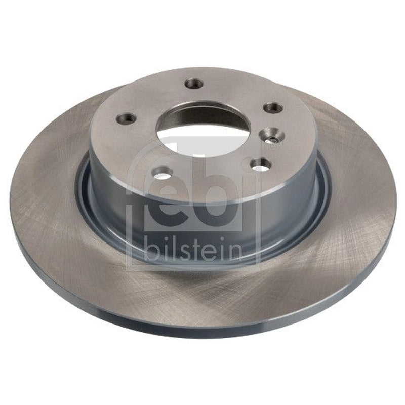 Febi 2 x Solid Rear Brake Discs 108652-x2