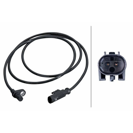 Hella ABS Wheel Speed Sensor Rear 6PU 358 251-011