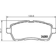Mintex Front Brake Pad Set MDB2875