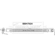Borg & Beck Brake Hydraulic Hose Line Rear Right BBH7924