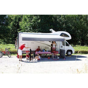 Fiamma F45 L Winch Awning Wind Out 550 Polar White Case Royal Grey Fabric - Fiamma - Van Life Living