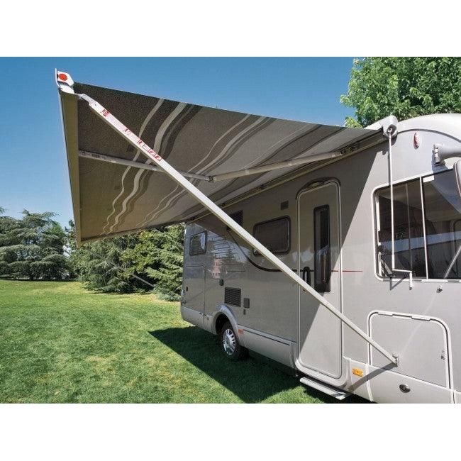 Fiamma F45 S Winch Awning Wind Out 260 Deep Black Royal Grey Fabric 06759H01R - Fiamma - Van Life Living