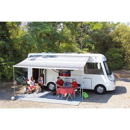 Fiamma F45 S Winch Awning Wind Out 450 Polar White Case Bordeaux Fabric - Fiamma - Van Life Living