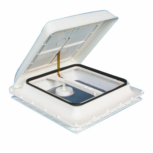 Fiamma Roof Vent White Sky Light 400 X 400mm Flynet Caravan Motorhome 04328B01 04328B01- - Fiamma - Van Life Living