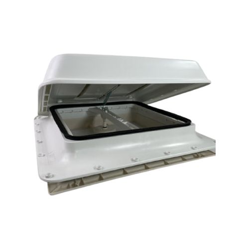 Fiamma Roof Vent White Sky Light 400 X 400mm Flynet Caravan Motorhome 04328B01 04328B01- - Fiamma - Van Life Living