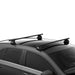 Thule SquareBar Evo Roof Bars Black fits Mercedes-Benz Vito Van 1996-2003 4-dr with T-Profile - Thule - Van Life Living