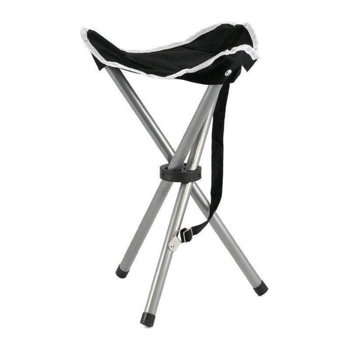 Folding Camping Stool Black - Camp Active - Van Life Living