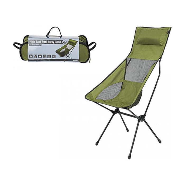 Folding Green Camping Chair - Summit - Van Life Living