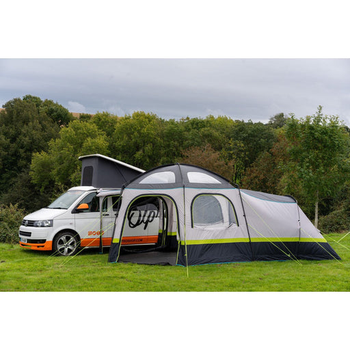 Olpro Hive Campervan Awning (Fibreglass Poles) - with Sleeping Pod - Olpro - Van Life Living