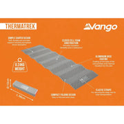Vango ThermaTrek 1.7 Std Orange Air Beds - Vango - Van Life Living