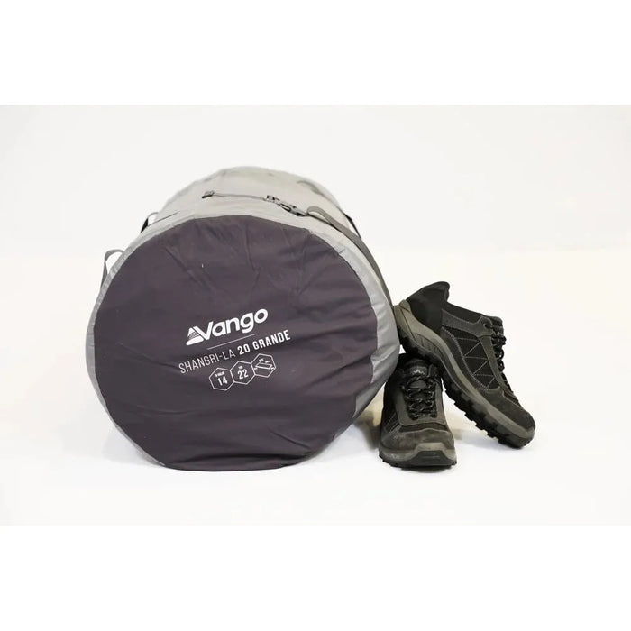 Vango Shangri-La II 20 Grande 20 Grande Cloud Grey / Shadow Grey Self Inflating Sleep Mat - Vango - Van Life Living