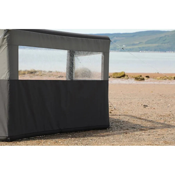 Vango AirBeam Windbreak - 3 Panel - Elements ProShield Shadow Grey - Vango - Van Life Living