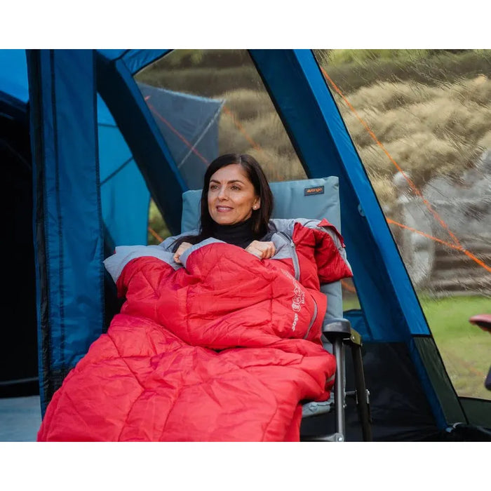 Vango Radiate Single Heather Red Sleeping Bag - Vango - Van Life Living