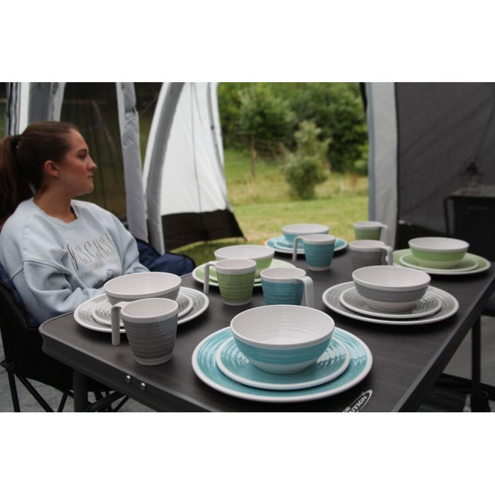 Outdoor Revolution 4 piece Lime Melamine Mug Set Caravan Motorhome TABL1010 - Outdoor Revolution - Van Life Living