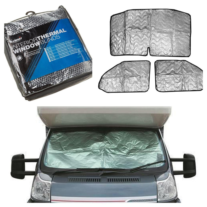 Internal Thermal Blinds fits Fiat Ducato / Peugeot Boxer / Citroen Relay 02 - 05 - Summit - Van Life Living