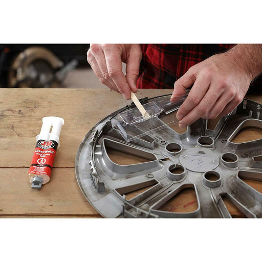 JB Weld Clear Glue Quick-Setting Epoxy Ceramic Metal Glass Plastic Wood Car - JB Weld - Van Life Living