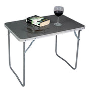 Kampa Camping Side Table Lightweight Folding 60cm x 40cm - Caravan / Motorhome - Kampa - Van Life Living