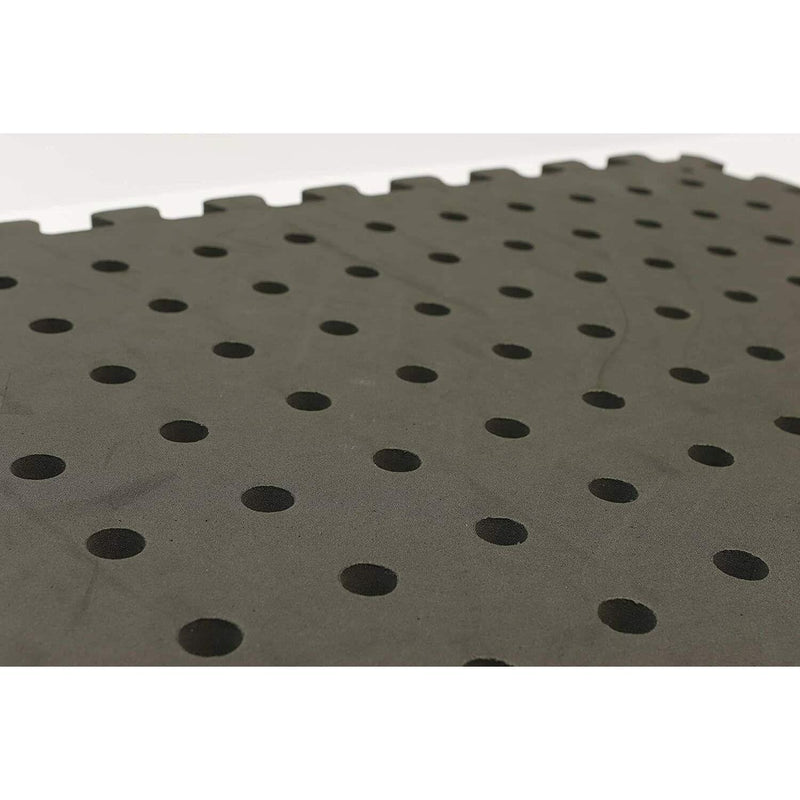 Leisure Black Padded Eva Foam Floor Mat Tiles for Awnings Tents Gyms & Marquees - Leisurewize - Van Life Living