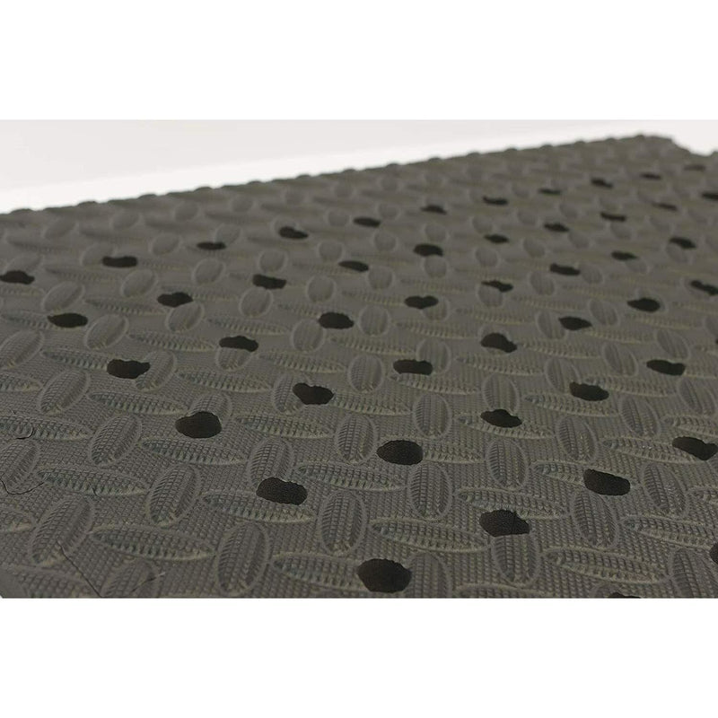 Leisure Black Padded Eva Foam Floor Mat Tiles for Awnings Tents Gyms & Marquees - Leisurewize - Van Life Living