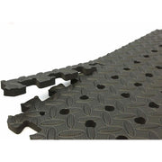 Leisure Black Padded Eva Foam Floor Mat Tiles for Awnings Tents Gyms & Marquees - Leisurewize - Van Life Living