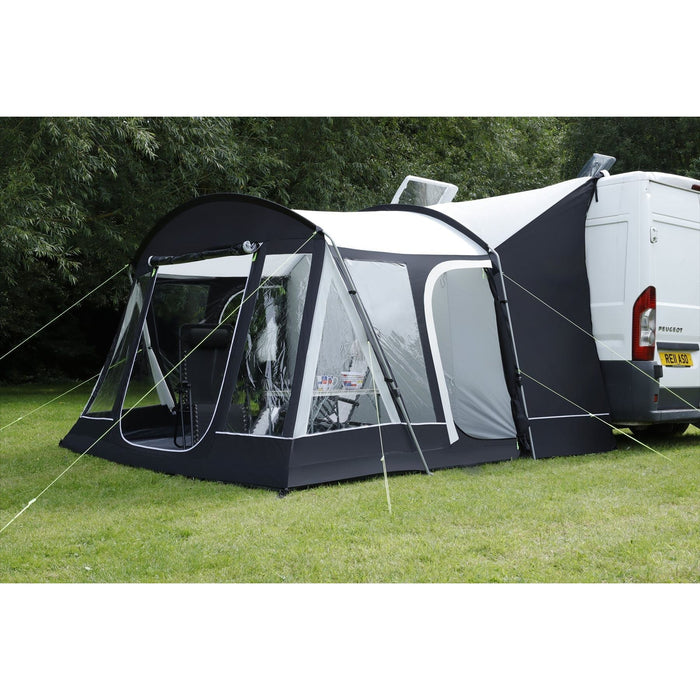 Leisurewize Campervan Mercury 350 Drive Away Pole Awning Low Top 180-210 Charcoal VW T5. T6 - Leisurewize - Van Life Living