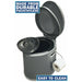 Leisurewize Camping Toilet Lightweight and Portable with Seat Festivals Outdoor Caravan - 5L - Leisurewize - Van Life Living