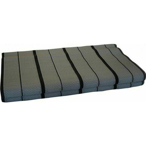 Luxury Awning Carpet 2.5 x 6.5m Moroccan Style Padded Ground Sheet H/D Grey PLS - PLS - Van Life Living