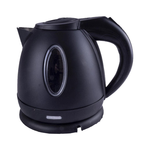 Matte Black Low Power 1.2L 750W Cordless Kettle - Powerpart - Van Life Living