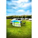 Maypole 3 Panel Poled Windbreak Summer Days 5m x 1.4m - Maypole - Van Life Living