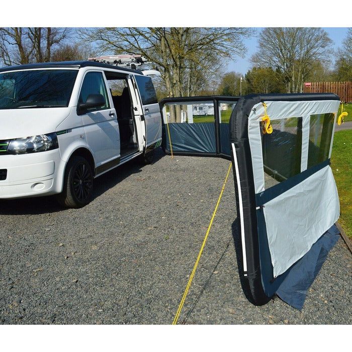 Maypole 5 Panel Inflatable Windbreak Deflector (Single Point Inflation) - Maypole - Van Life Living