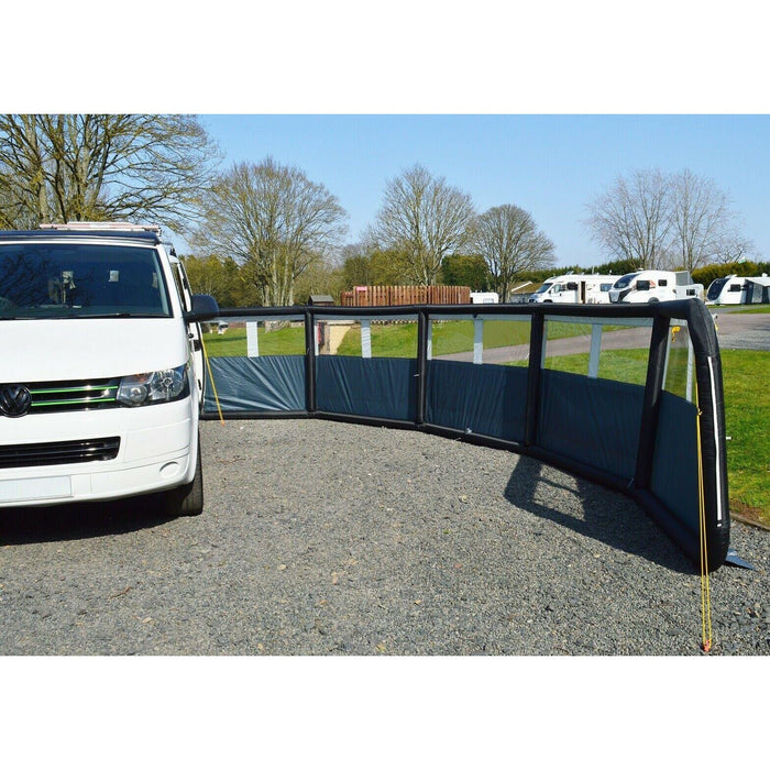 Maypole 5 Panel Inflatable Windbreak Deflector (Single Point Inflation) - Maypole - Van Life Living