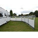 Maypole 5 Panel Steel Poled PVC Windbreak 800cm - Maypole - Van Life Living