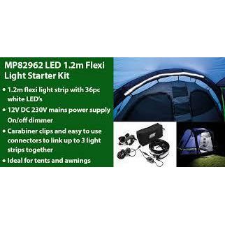 Maypole Awning Poles LED (720 Lumens) Flexi Light Lamp 1.2m Starter Kit MP82962 - Maypole - Van Life Living