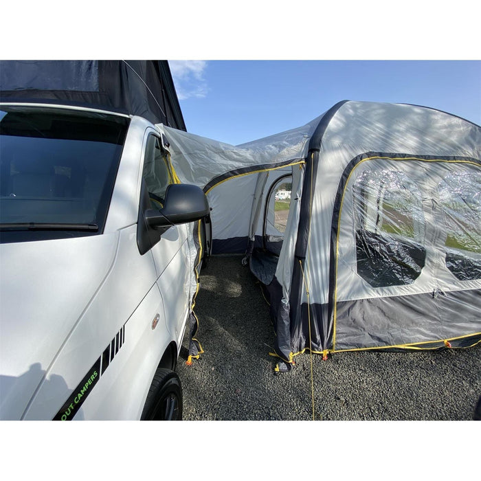 Maypole Crossed Air Driveaway Airbeam Awning Campervans 3M x 3M T5 T4 - Maypole - Van Life Living