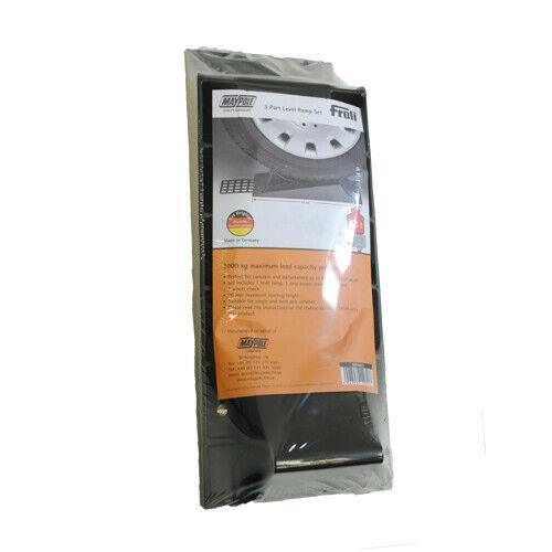 Maypole Wheel Leveling Ramp for Caravan Motorhome MP4603 Kit With Chock Froli - Froli - Van Life Living