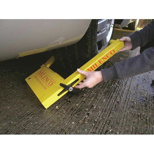 Milenco Compact Wheel Clamp with Storage Bag - Milenco - Van Life Living