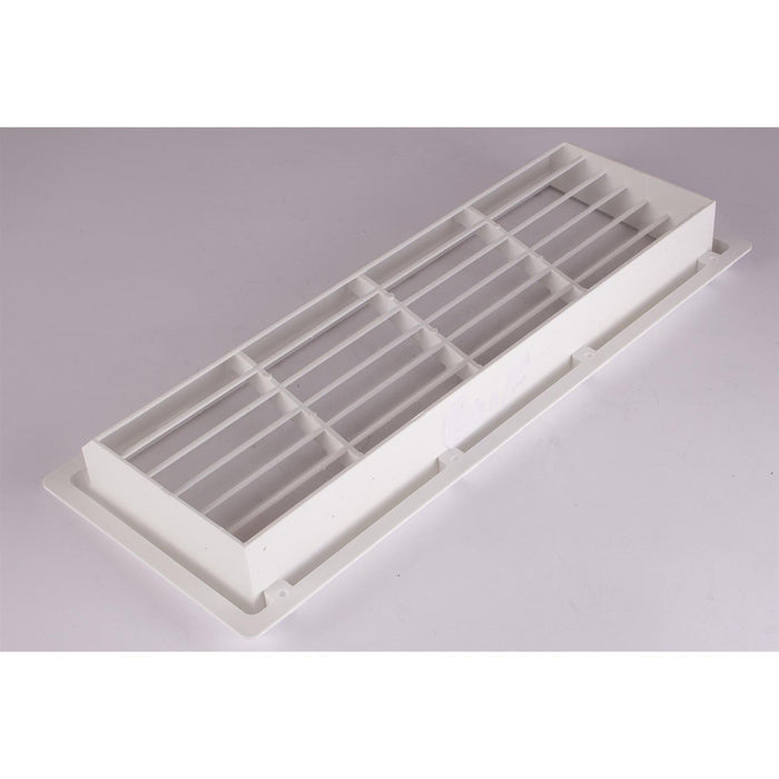 MPK White Recessed Mounted Fridge Vent & Winter Cover Caravan/Motorhome - ukcampingandleisure - Van Life Living