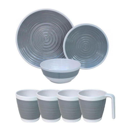 Outdoor Revolution 12pc Premium Melamine Set - Outdoor Revolution - Van Life Living