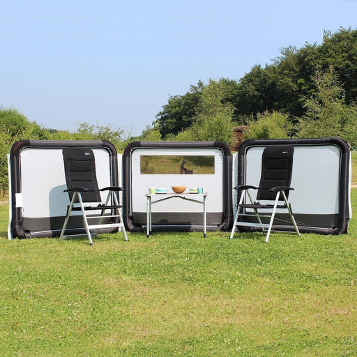 Outdoor Revolution 3 Panel Inflatable Oxygen Modular Windbreak 130cm x 490cm - Outdoor Revolution - Van Life Living