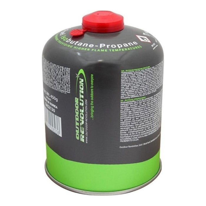 Outdoor Revolution Butane Propane Mix 450g Gas Cartridge Canister GAS2130 - Outdoor Revolution - Van Life Living