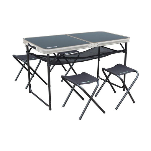 Outdoor Revolution Capri Picnic Table and Stool Set Aluminium Camping - Outdoor Revolution - Van Life Living