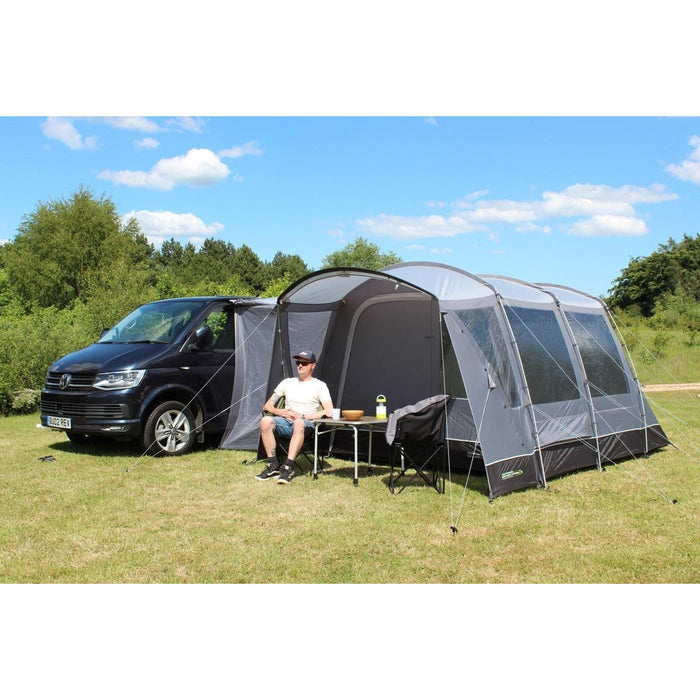 Outdoor Revolution Cayman Curl XLE F/G Poled Mid Driveaway Awning 210-255cm - Outdoor Revolution - Van Life Living