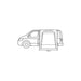 Outdoor Revolution Cayman Outhouse Handi XL LOW Top Drive Away Awning VW T4 T5 - Outdoor Revolution - Van Life Living