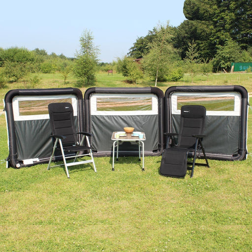 Outdoor Revolution Oxygen Pro 3 Inflatable Modular Windbreak - 500cm x 140cm - Outdoor Revolution - Van Life Living